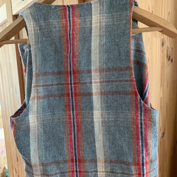 Vintage wool vest and matching skirt - Picture 2 of 3